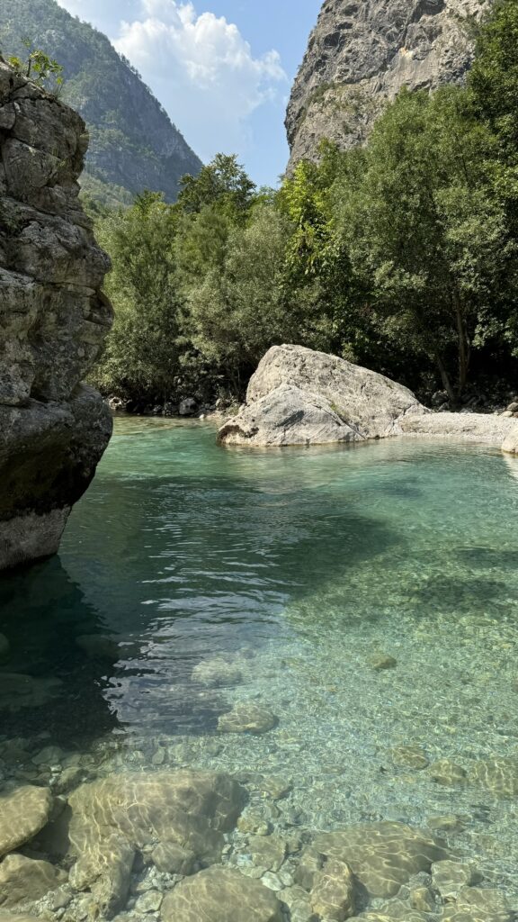 מסלול מתוכנן למים הצלולים